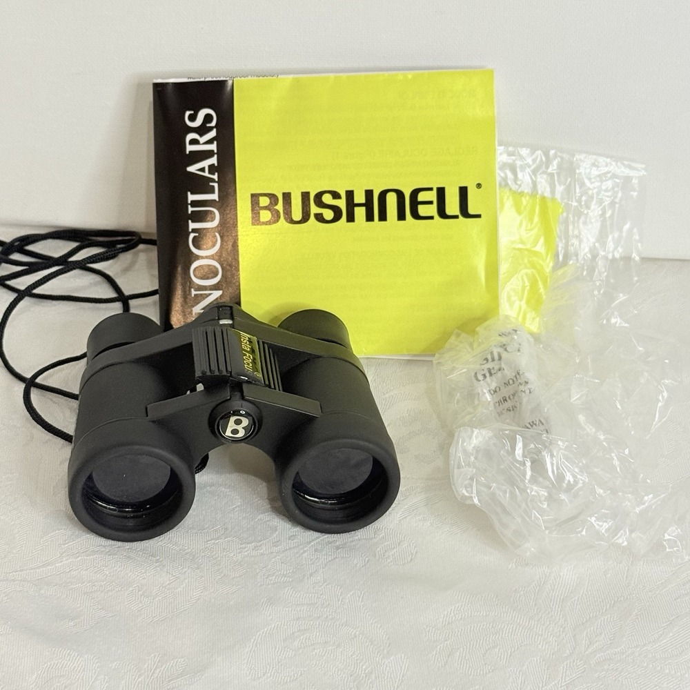 Bushnell PowerView LiteVision Insta Focus binoculars 4x30 New In‎ Box - Picture 2 of 13